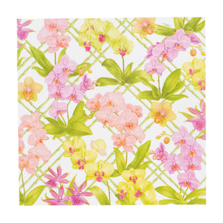 Orchid Conservatory Napkin Cocktail
