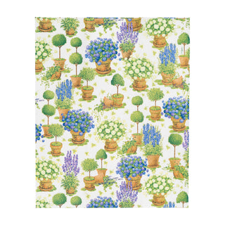 Potted Hydrangeas Guest Towel