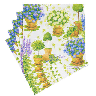 Potted Hydrangeas Napkin Luncheon