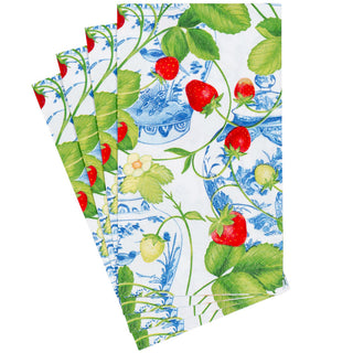 Strawberries And Cream Guest Towel