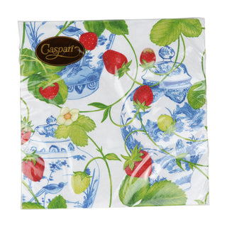 Strawberries And Cream Napkin Luncheon