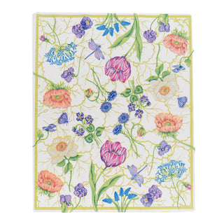 Floral Majolica Guest Towel