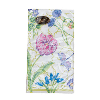 Floral Majolica Guest Towel