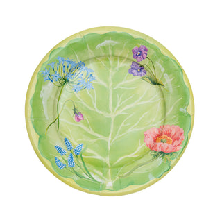 Floral Majolica Salad/Dessert Plates