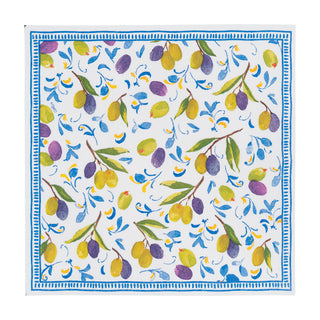 Mediterranean Blue Napkin Cocktail