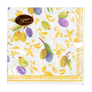 Mediterranean Dijon Napkin Cocktail