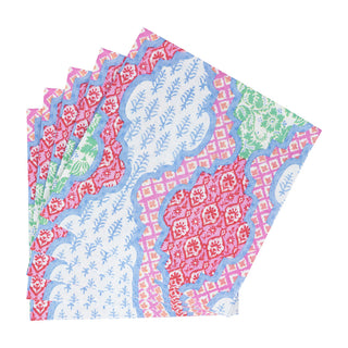 Provencale Cotton Pink Multi Luncheon Napkins - 20 Per Package