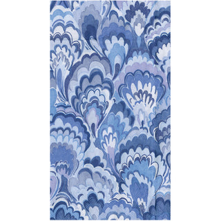 Marbled Ceramica Indigo Guest Towel