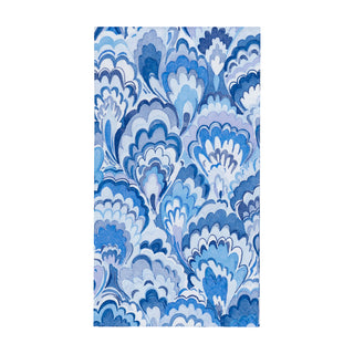Marbled Ceramica Indigo Guest Towel