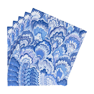 Marbled Ceramica Indigo Napkin Luncheon