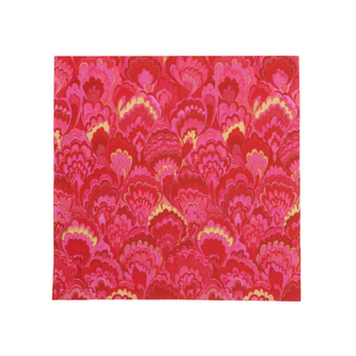 Marbled Ceramica Red & Fuchsia Cocktail Napkin - package of 20