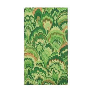 Marbled Ceramica Green Guest Towels - includes 15 Guest Towels