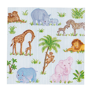 Safari Baby Napkin Cocktail