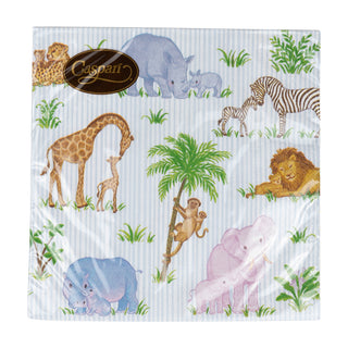 Safari Baby Luncheon Napkins - 20 Per Package