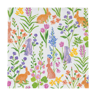 Bunny Field Luncheon Napkins - 20 Per Package