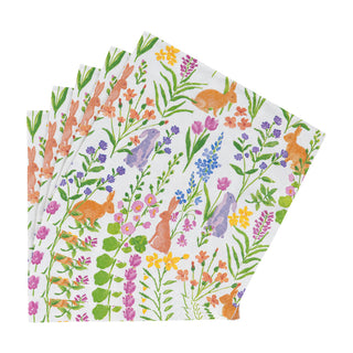 Bunny Field Luncheon Napkins - 20 Per Package