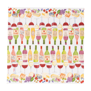 Wine Pairings Cocktail Napkins - 20 Per Package