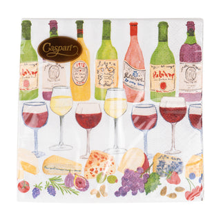 Wine Pairings Cocktail Napkins - 20 Per Package