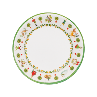 On The Twelfth Day Paper Dinner Plates - includes 8 Paper Dinner Plates