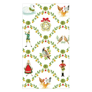 On The Twelfth Day Guest Towels - includes 15 Guest Towels