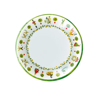 On The Twelfth Day Paper Salad & Dessert Plates - includes 8 Paper Salad & Dessert Plates
