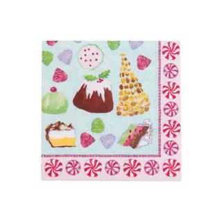 Sweets Cocktail Napkins - includes 20 Cocktail Napkins