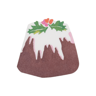 Plum Pudding Die-Cut Napkins - 15 per package