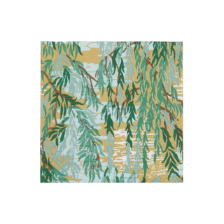 Willows Green Cocktail Napkins - includes 20 Cocktail Napkins