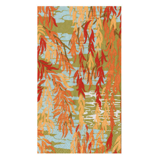 Willows Coral Guest Towels - includes 15 Guest Towels