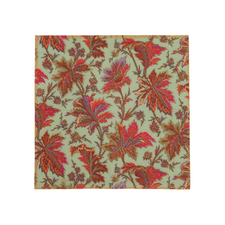 Paisley Leaves Sage Green Cocktail Napkins - includes 20 Cocktail Napkins