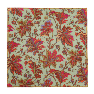 Paisley Leaves Sage Green Luncheon Napkins - includes 20 Luncheon Napkins