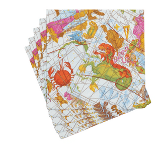 Zodiac Luncheon Napkins - includes 20 Luncheon Napkins