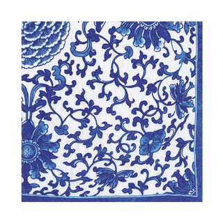Indigo Garden Blue/White Luncheon Napkin - package of 20