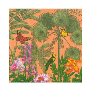 Paradise Garden Melon Luncheon Napkin - package of 20