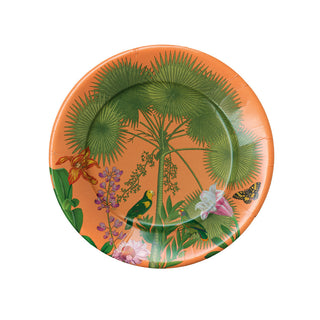 Paradise Garden Melon Salad/Dessert Plates - package of 8