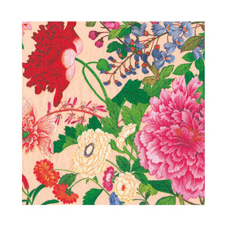 A Profusion Of Flowers 2 Shell Pink Luncheon Napkin - package of 20