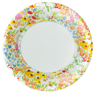 Primavera Luxury Paper Dinner Plates -package of 8