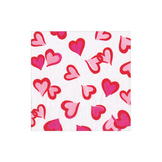 Heartfelt Boxed Cocktail Napkins - 40 per box