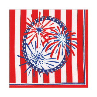 Stars, Stripes and Sparks Luncheon Napkin - 20 per package