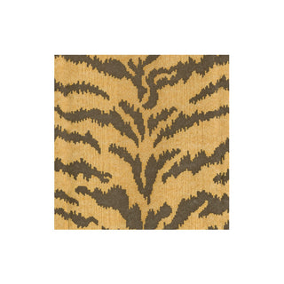 Tigre Golden Paper Linen Cocktail Napkin - package of 15