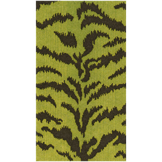 Tigre Green Paper Linen Guest Towels -12 per package