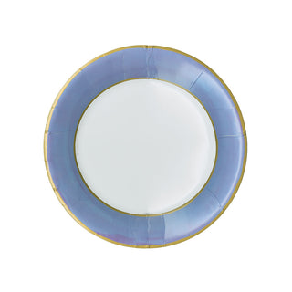 Watercolor Blue Salad/Dessert Plates - package of 8