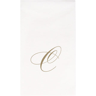 White Pearl-Paper Linen Napkin Airlaid Guest-Signature 24In