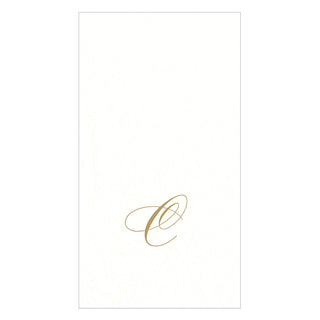 White Pearl-Paper Linen Guest Towels Airlaid - 12 In
