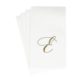 White Pearl-Paper Linen Guest Towels Airlaid - 12 In