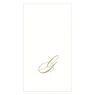 White Pearl-Paper Linen Guest Towels Airlaid - 12 In