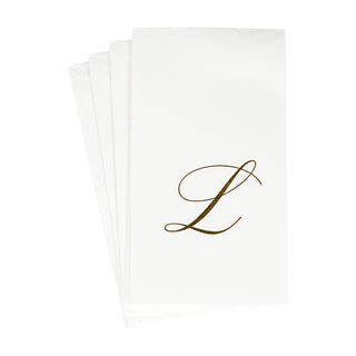 White Pearl-Paper Linen Guest Towels Airlaid - 12 In