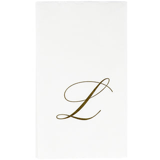 White Pearl-Paper Linen Guest Towels Airlaid - 12 In