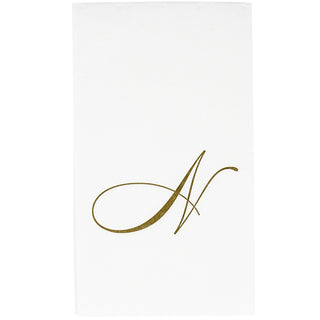 White Pearl-Paper Linen Guest Towels Airlaid - 12 In