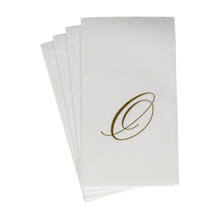 White Pearl-Paper Linen Guest Towels Airlaid - 12 In